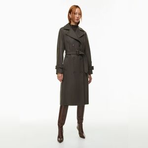 Babaton Aspire Trench Coat In Wool & Cashmere
